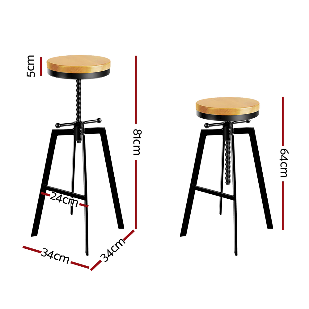 Vintage Bar Stool HueLux Australia