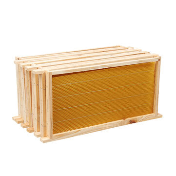 Wax Foundation Sheets Wood Beekeeping Pine Beehive Frame