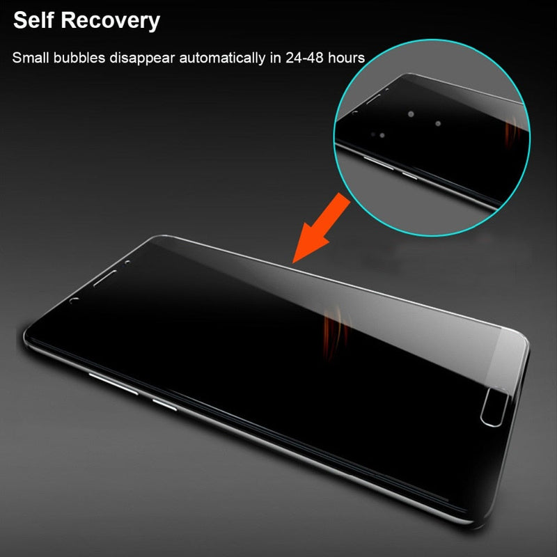 9D Soft TPU Full Screen Hydrogel Film For iPhone X XR XS 11 12 13 Pro mini Max Sides Edges Cover Full Body Nano Screen Protector