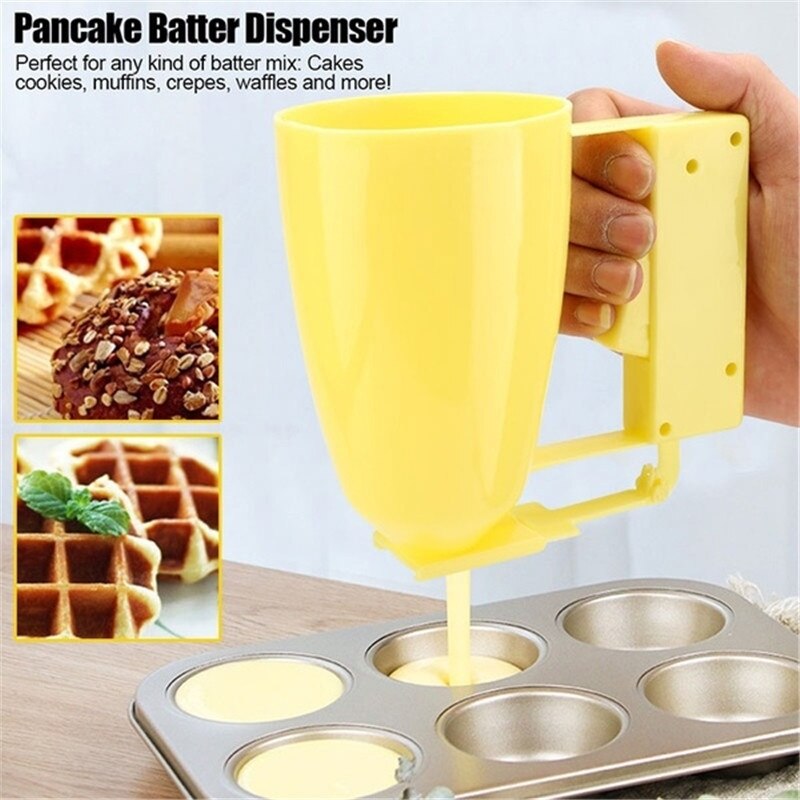 1PC Hand-held Adjustable Kitchen Funnel Panada Pastry Dispenser Cake Baking Tool Kneading Dough Bag