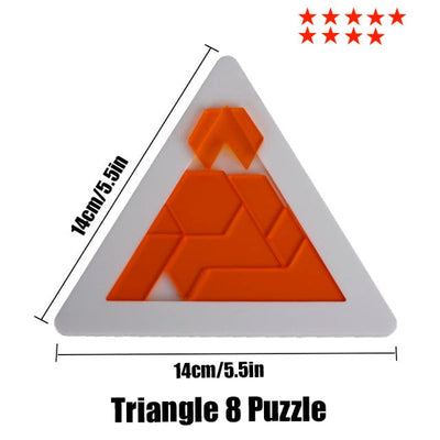 Jigsaw Puzzle 29 Blank Plastic Hard Complex las logic IQ Mind Brain Teaser Shapes games Puzzle Toy For Adults Kids children