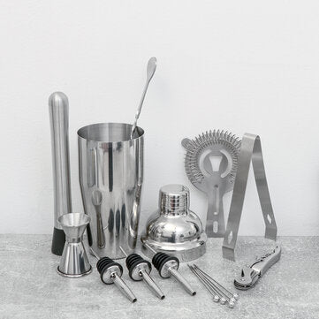 16Pcs Beautify Stainless Steel Cocktail Making Set