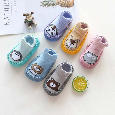 Baby Shoes Fashion Cartoon Animal Baby Girls Boys Anti-Slip Socks Slipper Soft Comfortable Casual Shoes Boots bebek ayakkabi