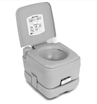 10L Portable Toilet - Camping Potty Restroom - 10 Litres