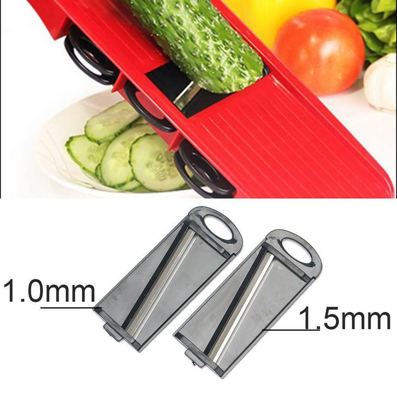 7 in 1 Manual Vegetable Slicer Potato Fruit Cutter Stainless Steel Kitchen