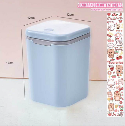 Trash Can Organizer Ins Desktop with Lid