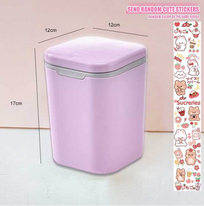 Trash Can Organizer Ins Desktop with Lid