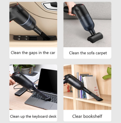 Wireless Car Vacuum Cleaner Cordless Handheld