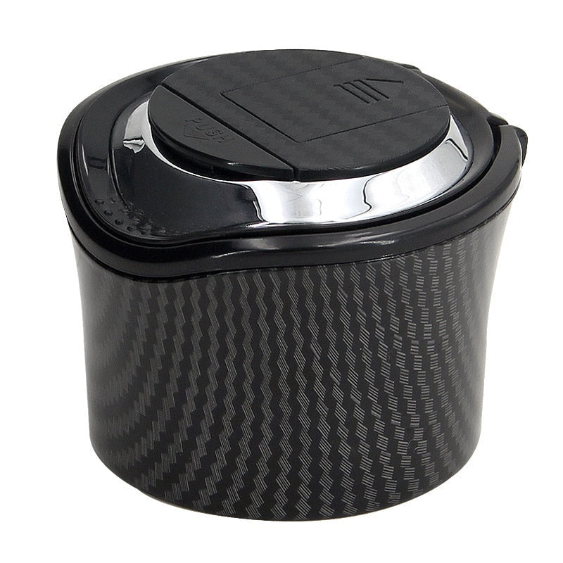 Car Ashtray with Light and Cover Tuyere Creative Mini car Ash car Auto interior supplies