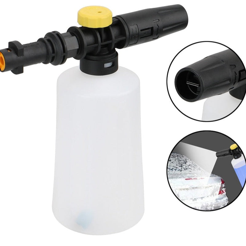 750ML Car Soap Foam Generator High Pressure Washer Adjustable Sprayer Nozzle Lance For Karcher K2 K3 K4 K5 K6 K7 Car Accessories