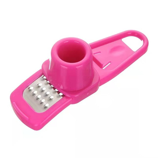 Household Kitchen Garlic Peeler Ginger Garlic Press Grinder Grating Planer Cutting Knife Cooking Tools Kitchen Accessories