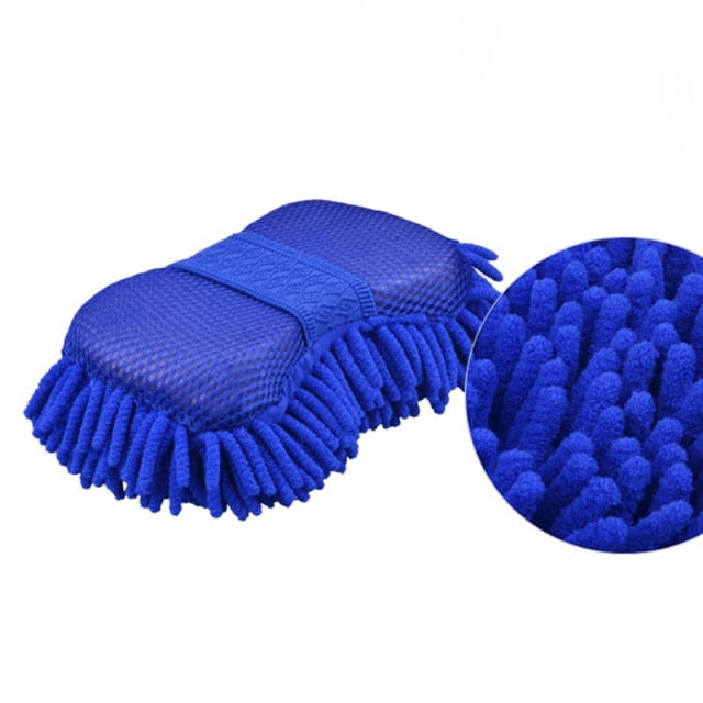 Casun Microfiber Car Washer Sponge Cleaning Car Care Detailing Brushes Washing Towel Auto Gloves Styling Accessories