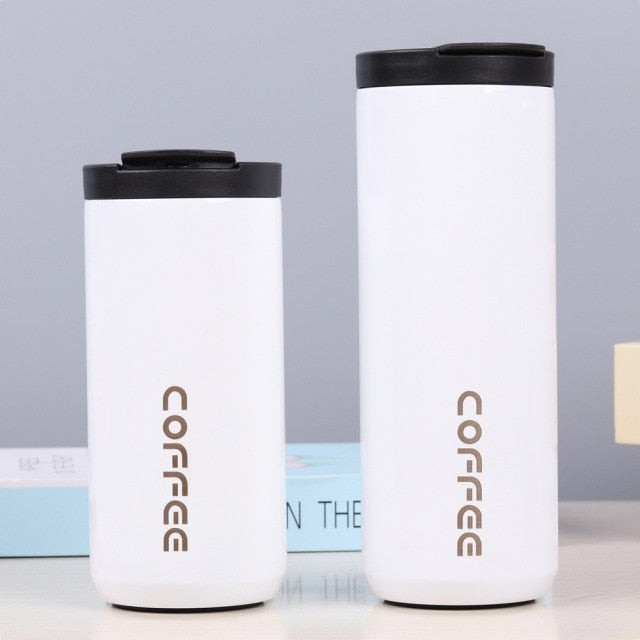 Stainless Steel Milk Tea Coffee Mug Leak-Proof Thermos