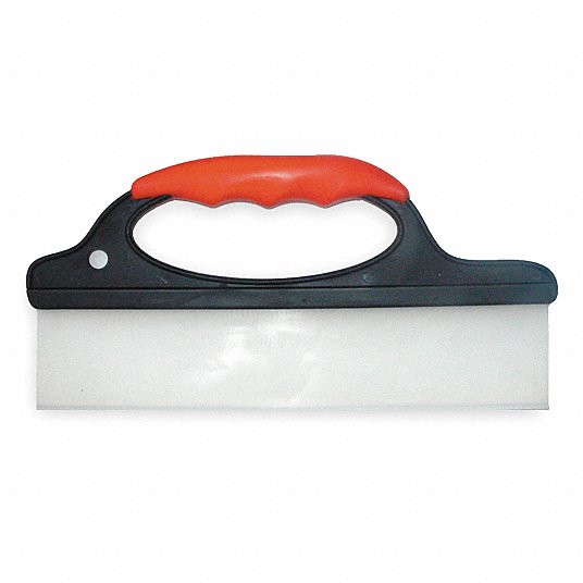 TOUGH GUY Silicone Black and Red 10-1/2" Handheld bench Squeegee