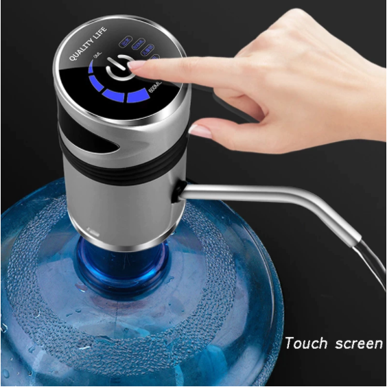 Drinking fountain Electric Portable Water Pump Dispenser Gallon Drinking Bottle Switch Silent Charging Touch 19 liters