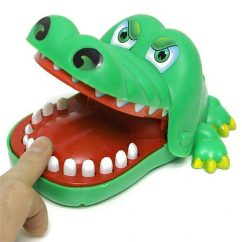 Gift Cute Crocodile Mouth Dentist Bite Finger Funny Game Toy