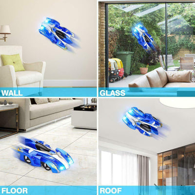 WALL CLIMBING MINI ELECTRIC REMOTE CONTROL DRIFT CAR 360 ROTATION TOY