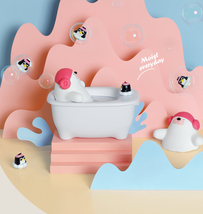 Polar Bear Bathtub Air Humidifier USB