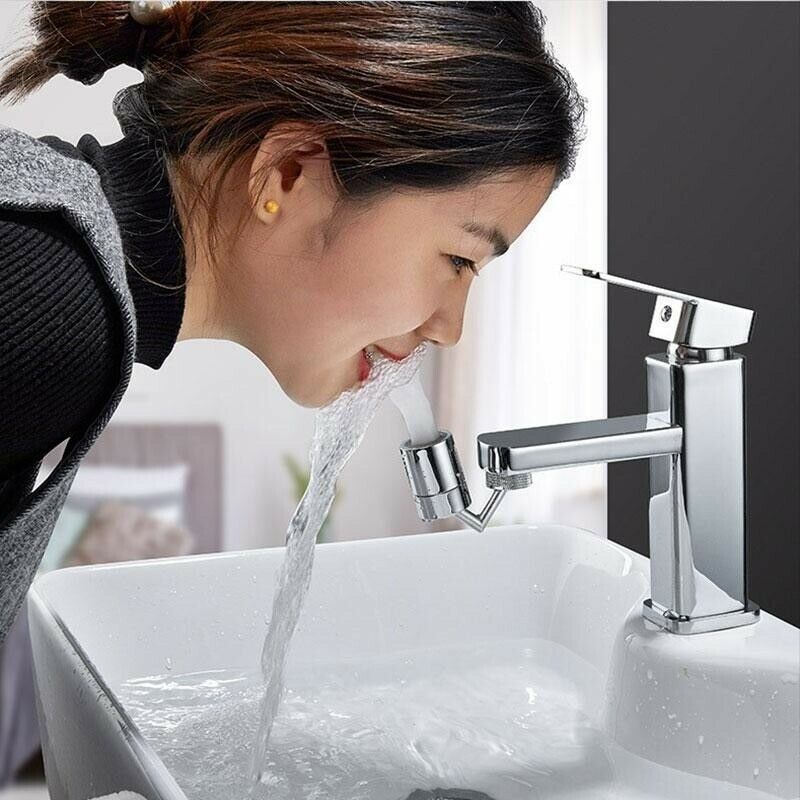 720 Degree Universal Splash Filter Faucet Spray Head Wash