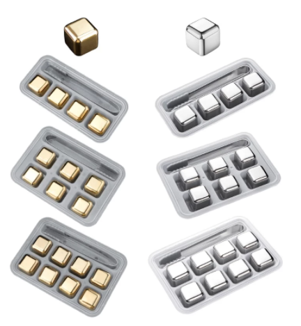 Stainless Steel Ice Cubes Clamp Set