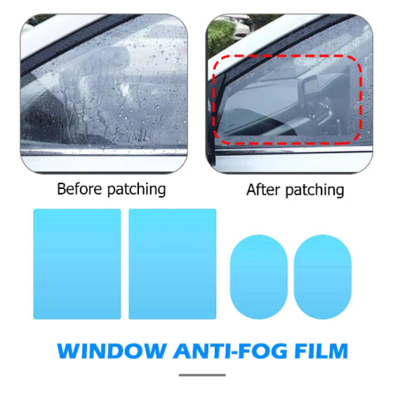 Car Side Rearview Mirror Waterproof Anti-Fog Film Side Window Glass Film