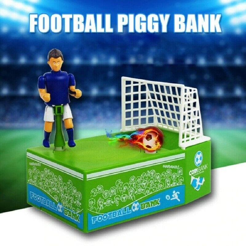 Piggy Bank Automatic Football Goal Kicking Electric Piggy Coin Bank Xmas Gift