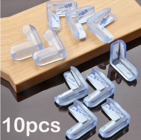 10pcs Baby Safety Silicone Protector Table Corner Edge Protection Cover Children Anticollision Edge Child Corner Guards