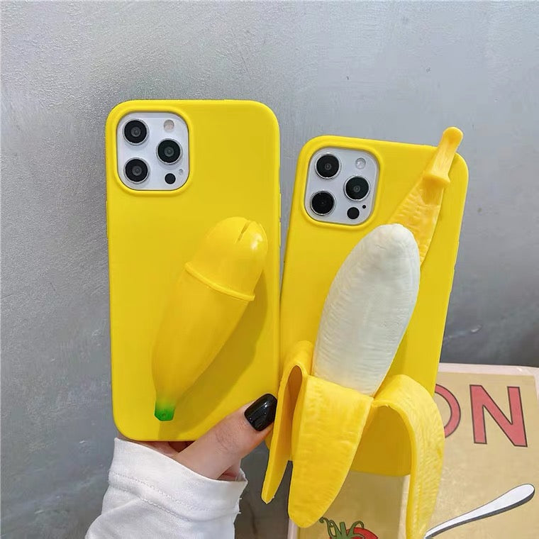 Decompression  banana  Phone case Copy of For Phone 12 11 Pro Max