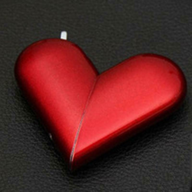 Heart Shaped Swivel Cute Novelty Butane  Lighter USA Seller!