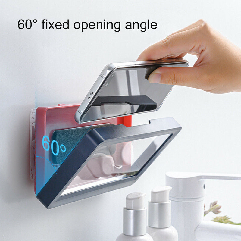 Touch Screen Mobile Phone Holder Bath Box Bathroom For Kitchen Handsfree Gadget