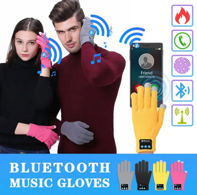 Bluetooth Earphones Gloves Mittens Winter  Wireless Headphones