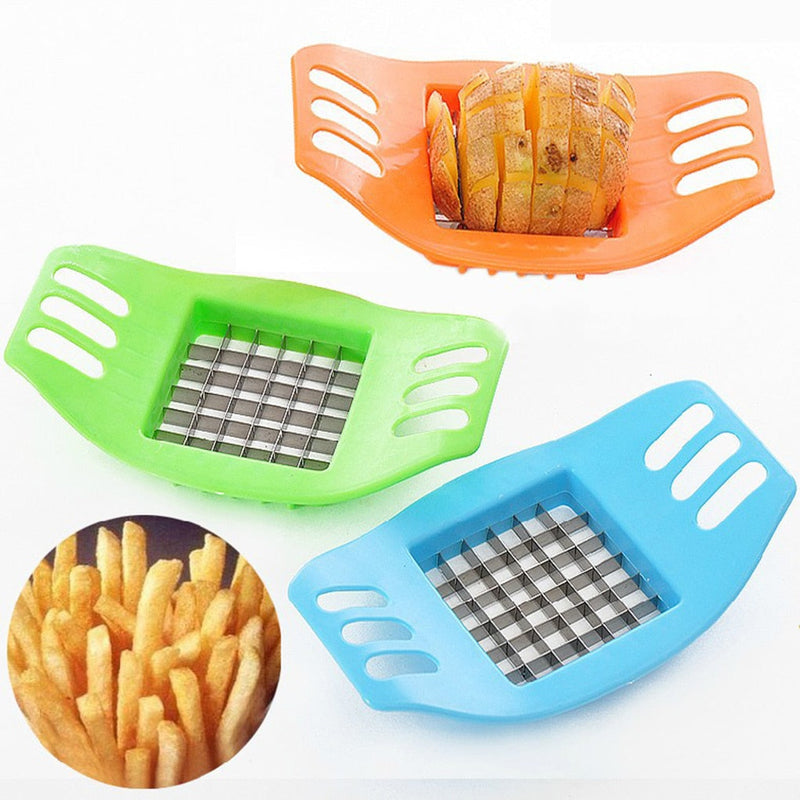 NEW Potato Chip  Stainless Steel Vegetable French Fry Chopper Chips Making Tool Kitchen Gadgets Accessories