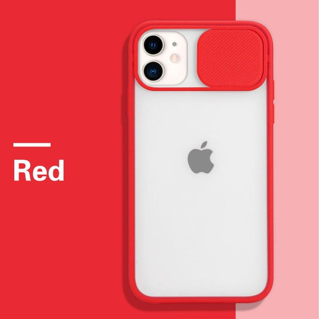 【Full Models Phone Case】Camera Lens Protection Phone Case on For iPhone 11 12 Pro Max 8 7 6 6s Plus Xr XsMax X Xs SE 2020 12 Color Candy Soft Back Cover