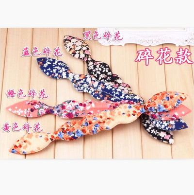 Korea Rabbit Ears Hair Accessories Hair Meatball Dish Sponge Head Bud Head Hair Tools Hair Stick Sweet