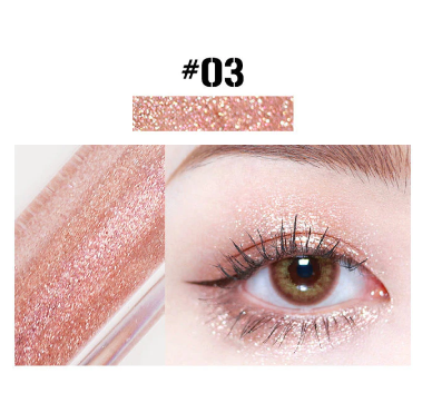 10 Color Diamond Eye Shadow Nude Metal Shimmer Glow Glitter Single Liquid Eyeshadow Makeup Pigment Accessorices Beauty Cosmetics