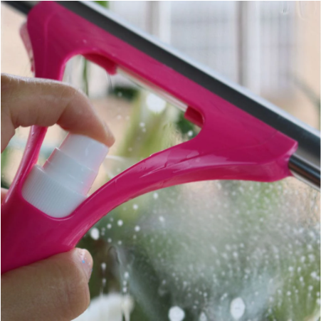 Glass Cleaner Multifunctional Magic Spray Brush Window Car Helper Wash Dirt Tool