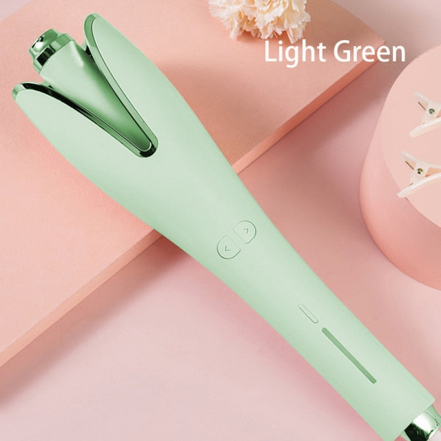 Hair curler 2021 latest anti perm curler, automatic rotation curler, curling irons ceramic heating curler, hair styling tool.