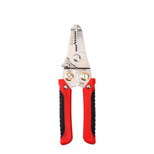 Multi-functional Wire Splitting Pliers Wire Crimping Pliers Electricians Strip Wire Pliers Terminal Pliers Stripping Tools