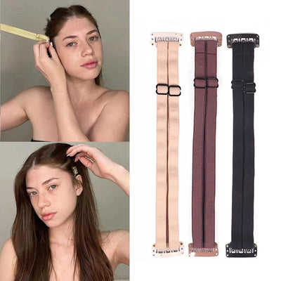 Nylon Stretching Straps For Lift Eyes Eyebrows Face Lift Bands Hair Clip Elastic Band Adjustable Rubber For Hair Anti-Wrinkle