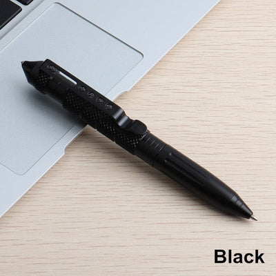 Tool Pens Multi-functional Pen Tactical Tungsten Steel Rotating Unisex Tool Pen Window Glass Metal Ballpoint Multifunctional