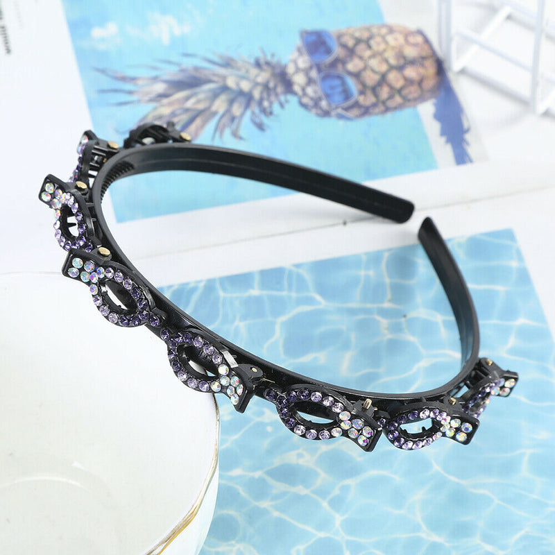 Double Bangs Butterfly Clip Headband