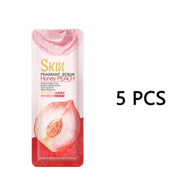 5PCS Body Dead Skin Remover Body scrub Cream Exfoliating Gel Whitening Moisturizing Rubbing Mud To Dead Skin Brighten Nourish Body Skin Care Bagged