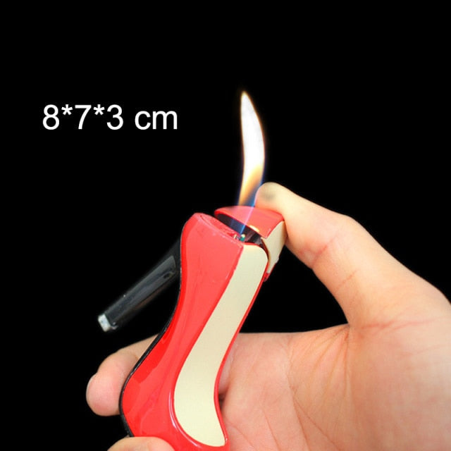 Funny Lighter Creative Refillable Toilet Shape Cigarette Butane Gas Lighters White Home Decoration Collection