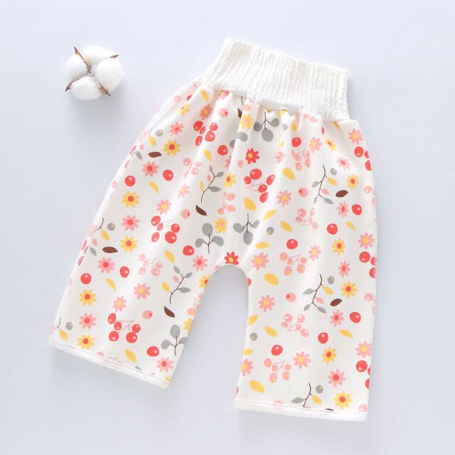 Comfy Children& Adult Diaper Skirt Shorts Childrens Diaper Skirt Shorts Waterproof Absorbent Cloth Reusable Diapers Pants