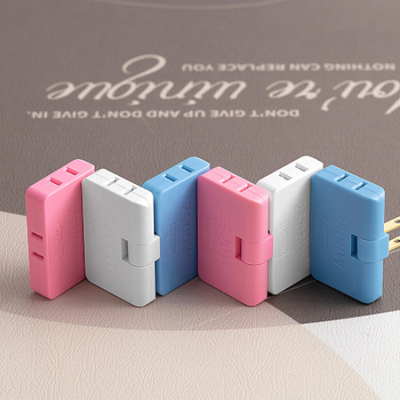 Portable Rotation Triporate Power Plug Socket