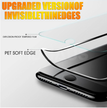 9D Protective Tempered Glass On The For iPhone 6 6s 7 8 Plus X 10 Glass Screen Protector Soft Edge Curved For iPhone XR XS MAX