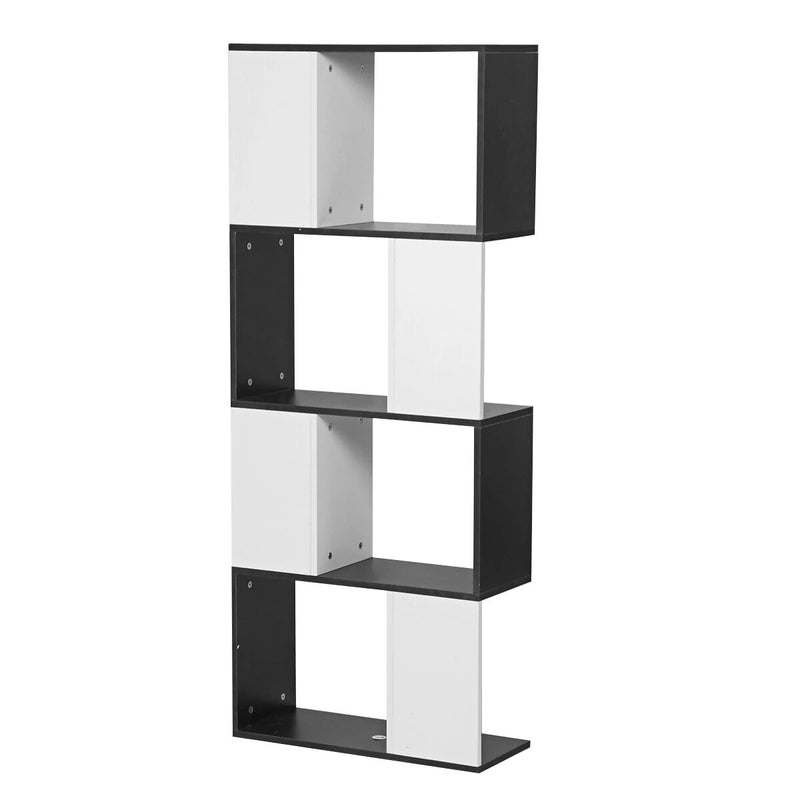 Hoffree  Board Bookshelf Storage Organiser