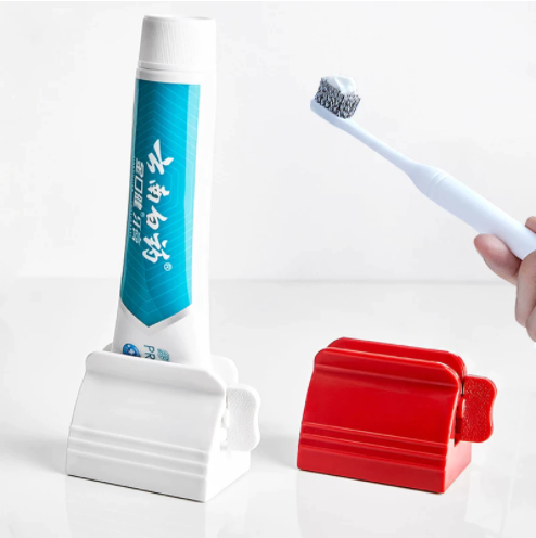 Tooth Paste Holder Tooth Paste Rolling Squeezing Dispenser