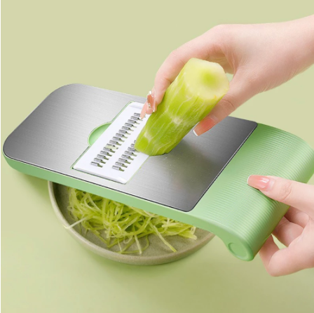 Multi-purpose Vegetable Fruit Cutter Slicer WIth Hand Guard Potato Peeler Carrot Grater Shredders 5in 1 Kitchen Accessories Tool
