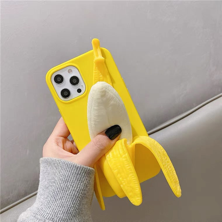 Decompression  banana  Phone case Copy of For Phone 12 11 Pro Max